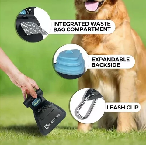 Dog Pet Travel Foldable Pooper - Outdoor Man Rec