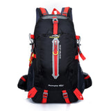 Waterproof Climbing Backpack Rucksack 40L Outdoor Sports Bag Travel Backpack Camping Hiking Backpack Women Trekking Bag For Men - Outdoor Man Rec
