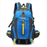 Waterproof Climbing Backpack Rucksack 40L Outdoor Sports Bag Travel Backpack Camping Hiking Backpack Women Trekking Bag For Men - Outdoor Man Rec