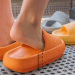 Thick Platform Bathroom Home Slippers Women Fashion Soft Sole EVA Indoor Slides Woman Sandals 2022 Summer Non-slip Flip Flops - Outdoor Man Rec