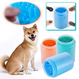 2019 New Dog Paw Cleaner Cup Soft Silicone Combs Pet Foot Washer Cup Paw Clean Brush Quickly Wash Dirty Cat Foot Cleaning Bucket - Outdoor Man Rec